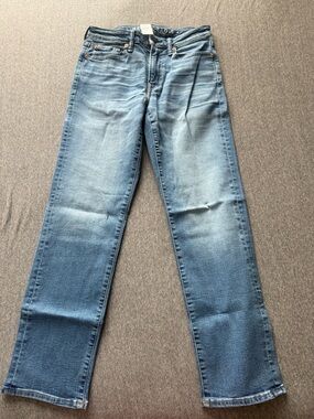 Men's American Eagle Blue Straight-Leg Jeans
